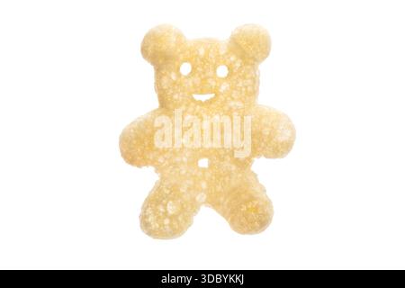 Teddy Bear Potato Chips isolated on white background Stock Photo