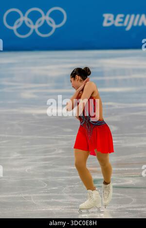 Alysa LIU of United States performs during the figure skating