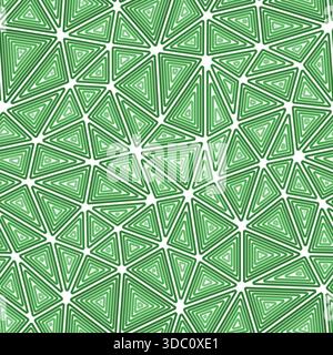 Abstract template background. Medium triangle size. Multiple repeated inner triangles. One tone colored style. Repeatable pattern. Stock Vector