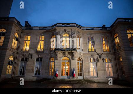 France, Paris, hotel Matignon, residence of prime minister Stock