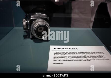 Similar series of Moon camera (Hasselblad 500C) which was used by NASA Apollo 11 astronauts during their moonwalk Stock Photo