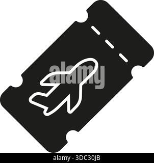 Airline ticket. Travel Boarding pass ticket template Stock Vector Image ...