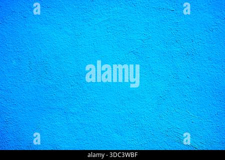 Sky blue painted wall background Stock Photo