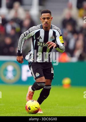 Jacob Ramsay Jacob Ramsey of Newcastle United in the pregame warmup session during ...