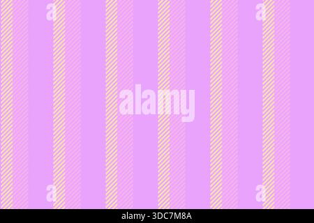 Frnate pattern texture lines, britain background fabric seamless. Sost textile vertical stripe vector in purple and light colors palette. Stock Vector
