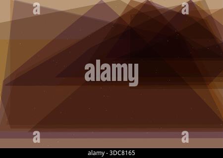 A premium luxury abstract vector background featuring overlapping triangular and polygonal shapes in deep browns, rich ambers, and muted gold tones. L Stock Vector