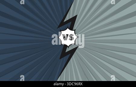 Vector abstract background in blue-gray comic book style Stock Vector
