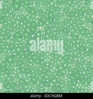 Minimal geometric background. Compact triangles size. Multiple repeated inner triangles. One tone colored style. Repeatable pattern. Stock Vector