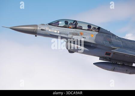 Have Glass Cockpit View Pilot F-16 Stock Photo - Alamy