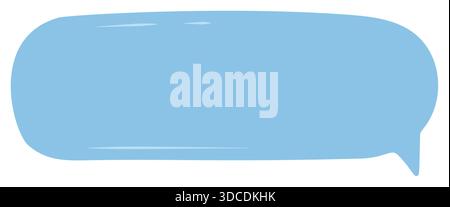 Organic Talk Box Sticker Doodle Stock Vector