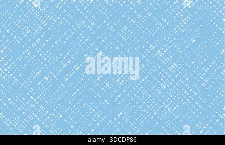Blue Chalk Scribble Rectangle Grunge Background Stock Vector