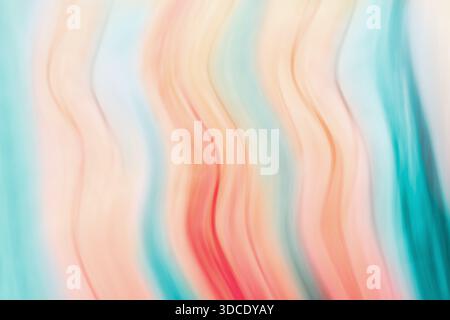 Abstract blured background with colorful waves Stock Photo
