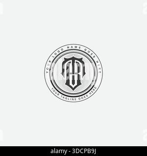 TB, letter mark logo, TB initials, Logo type, TB monogram, Stock Vector