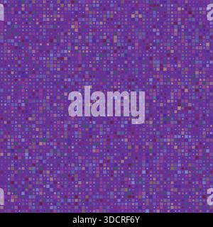 Pattern design. Stacked square frames in multiple colors. Purple, Violet, Indigo, Magenta, Dark Blue. Appealing vector illustration. Stock Vector