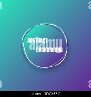 Abstract background with green and purple gradient, stock vector Stock Vector