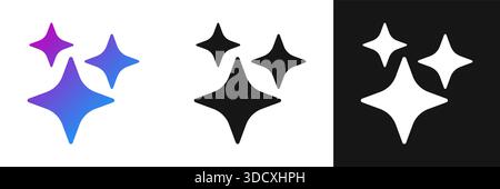 Artificial intelligence icon in flat style. AI generate vector illustration on isolated background. Prompt algorithm sign business concept. Stock Vector