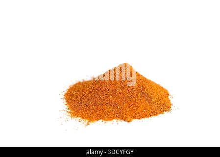 Rosehip powder against a white background Stock Photo