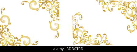Gothic frame. Hand drawn decorative frame. Stock Vector