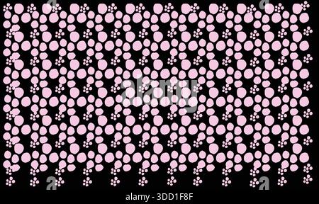 small and big stone make perfect art on abstract background Stock Vector