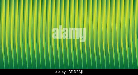 Abstract green modern background with Wave Motion Lines Element and Dark Colorful Gradient. stock illustration Stock Vector