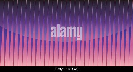 Irregular ripple distortion, soft glass texture effect, bright neon glow with smooth gradient flow. Vivid light refractions, futuristic aesthetic Vect Stock Vector