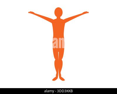 Clean and modern people icon design featuring human avatars and profiles. Ideal for apps, websites, UI UX, business interfaces, social networks, and d Stock Vector