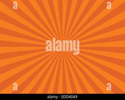 Abstract sunburst radial rays colorful vector background Stock Vector