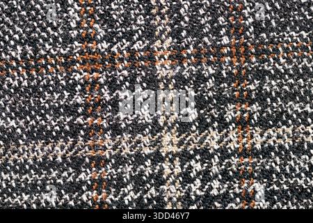 Multi colored wool fabric background Stock Photo