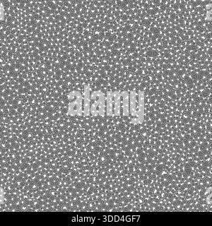 Triangles background design. Tiny shape size. Multiple repeated inner triangles. Black and white style. Repeatable pattern. Stylish vector tiles. Stock Vector