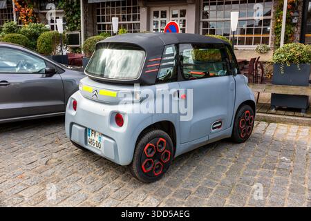 Citroën Ami parked in a street in Honfleur. France. 2025 Stock Photo