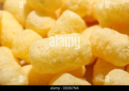 Texture of sweet corn sticks as background Stock Photo