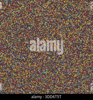 Geometric background. Gradiented squares in multiple colors. Earthy tones with a touch of blue. Breathtaking vector illustration. Stock Vector