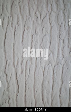 White plaster painted wall texture, background, abstract, pattern. Stock Photo