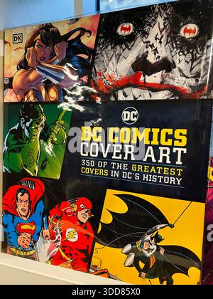 Vintage Covers of ACTION COMICS - DC Comics. American Comic book with ...