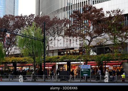 Ginza area Tokyo Japan Stock Photo