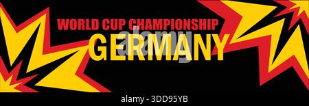 germany country backgound design in vector formet Stock Vector