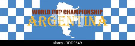 argentina national celebrating background design in vector formet Stock Vector