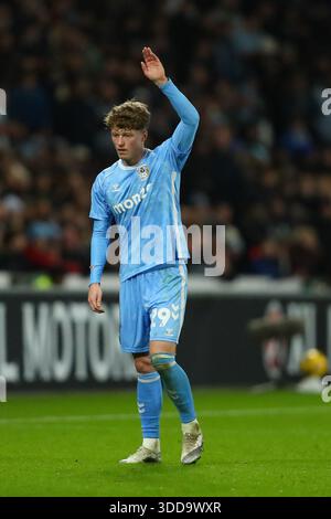 Victor Torp of Coventry City during the Premier League match between ...