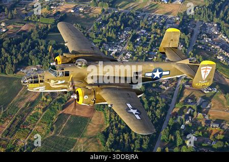 The U.S. Air Force B-25 Mitchell bomber, registration N8195H
