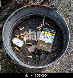 harmonization cigarette around the world, cigarette packaging looks different because of design  preferences… but mainly because of laws meant to discourage smoking.  australia was the first country to require plain packaging in 2012.  cigarettes
