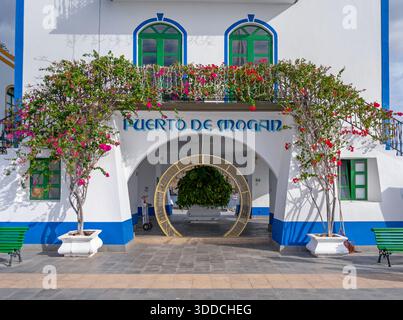 Puerto de Mogan Old Town and Marina pictured during a lovely warm day in Gran Canaria. 28th December 2025. Stock Photo