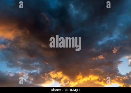 The blazing dawn of a new day Stock Photo