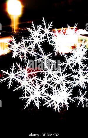 fire makes an abstract wallpaper Stock Photo