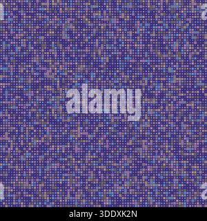 Pattern design. Stacked square frames in multiple colors. Muted shades of purple and blue. Trending vector illustration. Stock Vector
