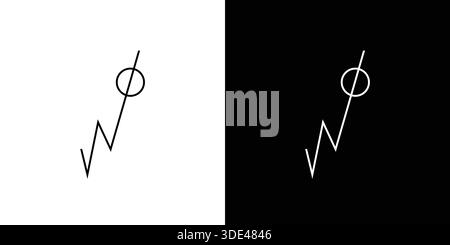 Simple and unique letter WO initials logo design Stock Vector