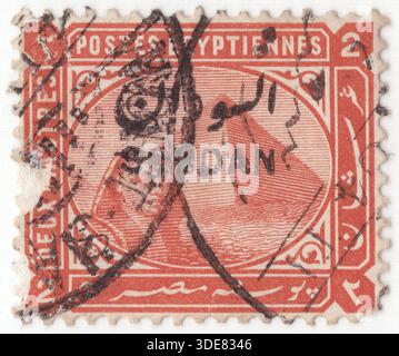 Postage stamp from Egypt depicting King Citi I Stock Photo - Alamy
