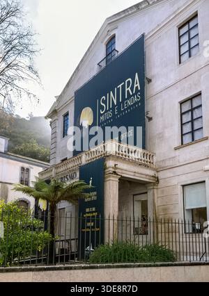 Sintra Tourism Office, Posto Turismo,  Praca da Republica, Sintra, Lisbon, Portugal Stock Photo