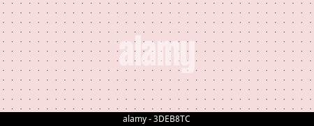 Vibrant vector bullet journal page. Pink pattern and grid background for notebook or planner with decorative elements Stock Vector