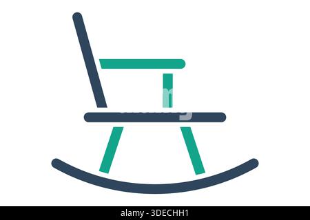 Retirement icon. solid icon style. icon related to business. benefit elements vector illustration Stock Vector