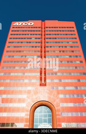 Atco Office Building in downtown Edmonton, Alberta, Canada Stock Photo